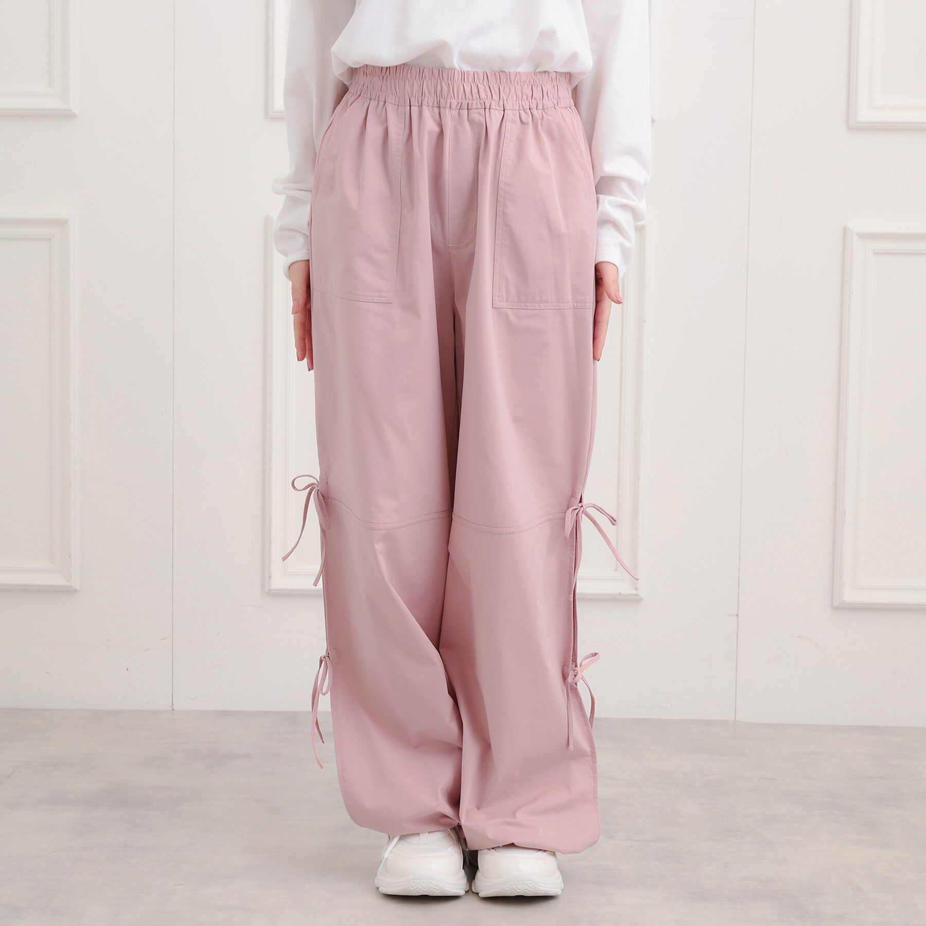 PINK-latte「リボン付カーゴパンツ」|その他|