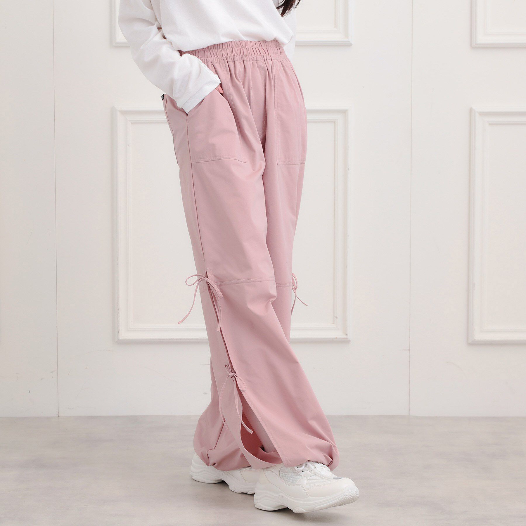 PINK-latte「リボン付カーゴパンツ」|その他|