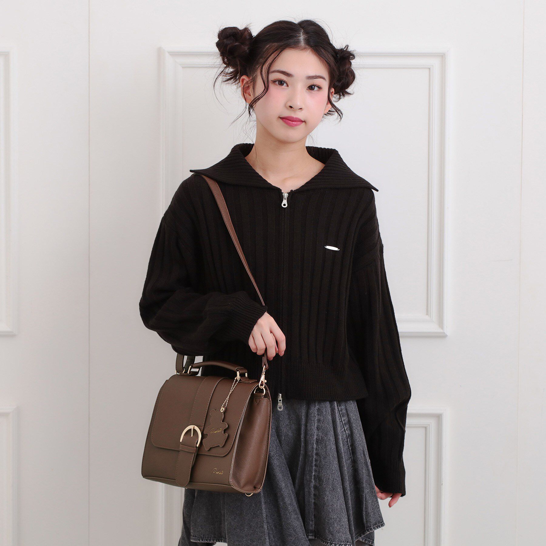 PINK-latte「【2WAY】サッチェル」|リュック|