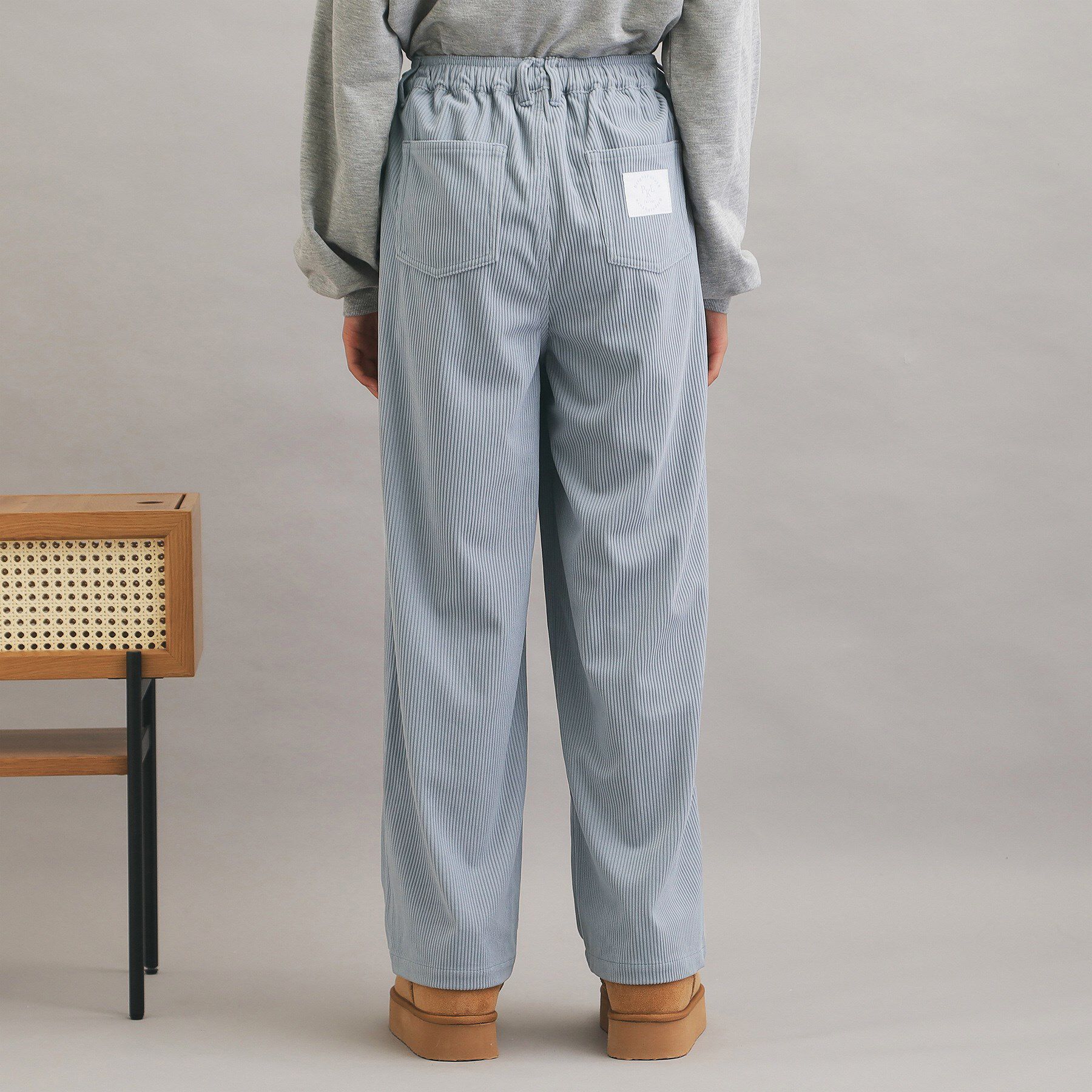 PINK-latte「コーデュロイイージーロングパンツ」|その他|