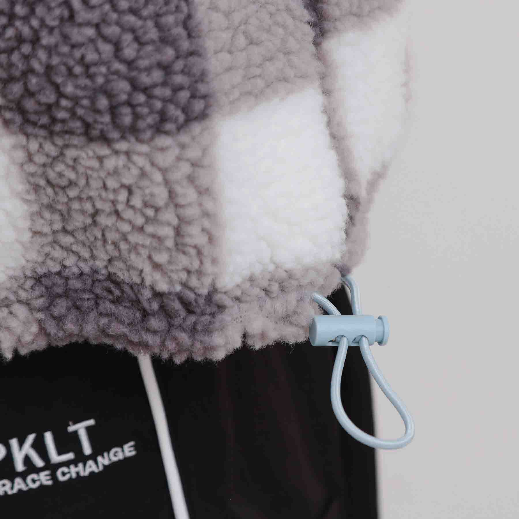 PINK-latte「ボアリバーシブルブルゾン」|ブルゾン・スタジャン|