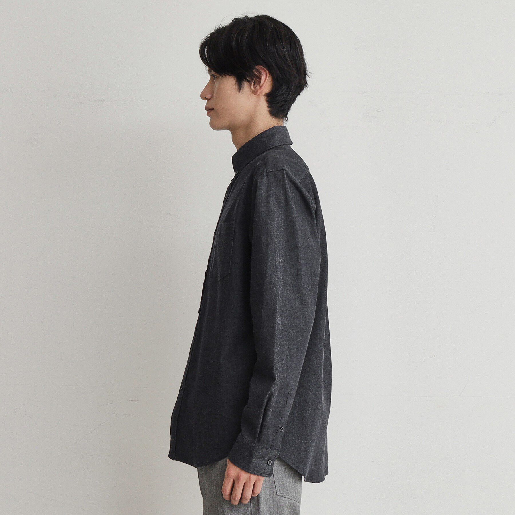 THE SHOP TK「【色落ちしにくい】エバーデニムシャツ」|シャツ・ブラウス|