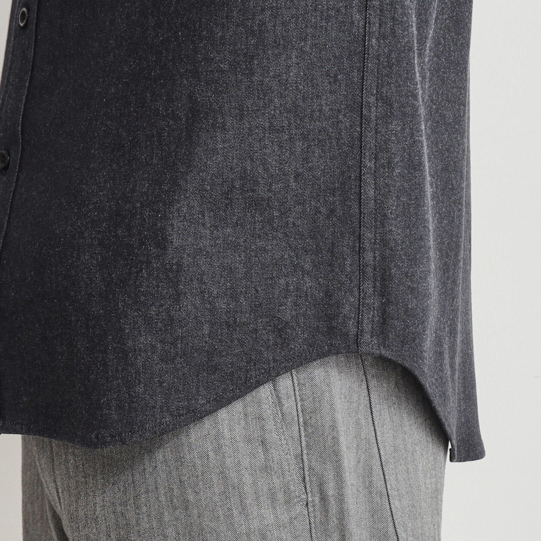 THE SHOP TK「【色落ちしにくい】エバーデニムシャツ」|シャツ・ブラウス|