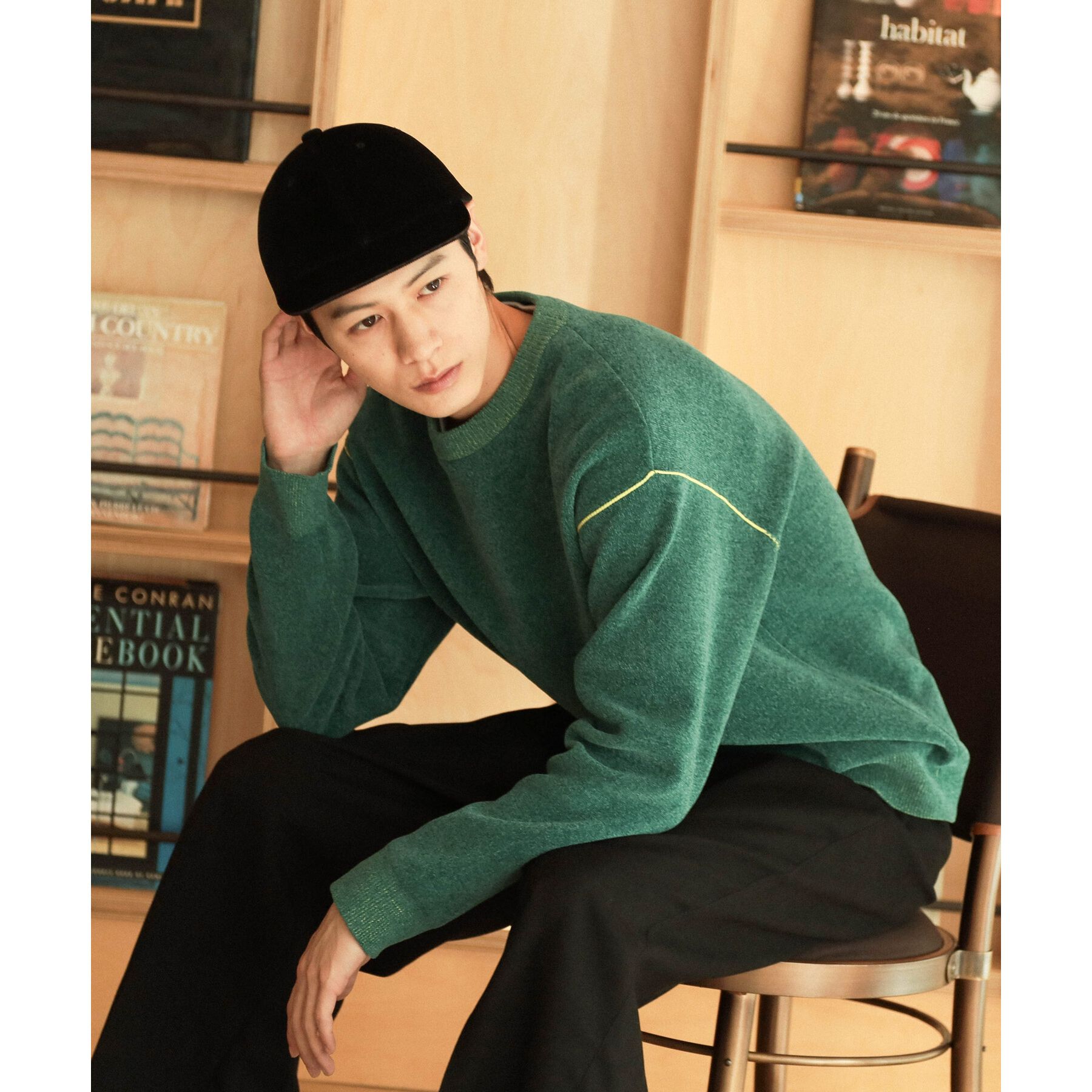 THE SHOP TK「【ハグするニット】モールニットクルーネック　親子リンク/ユニセックス」|ニット・セーター|