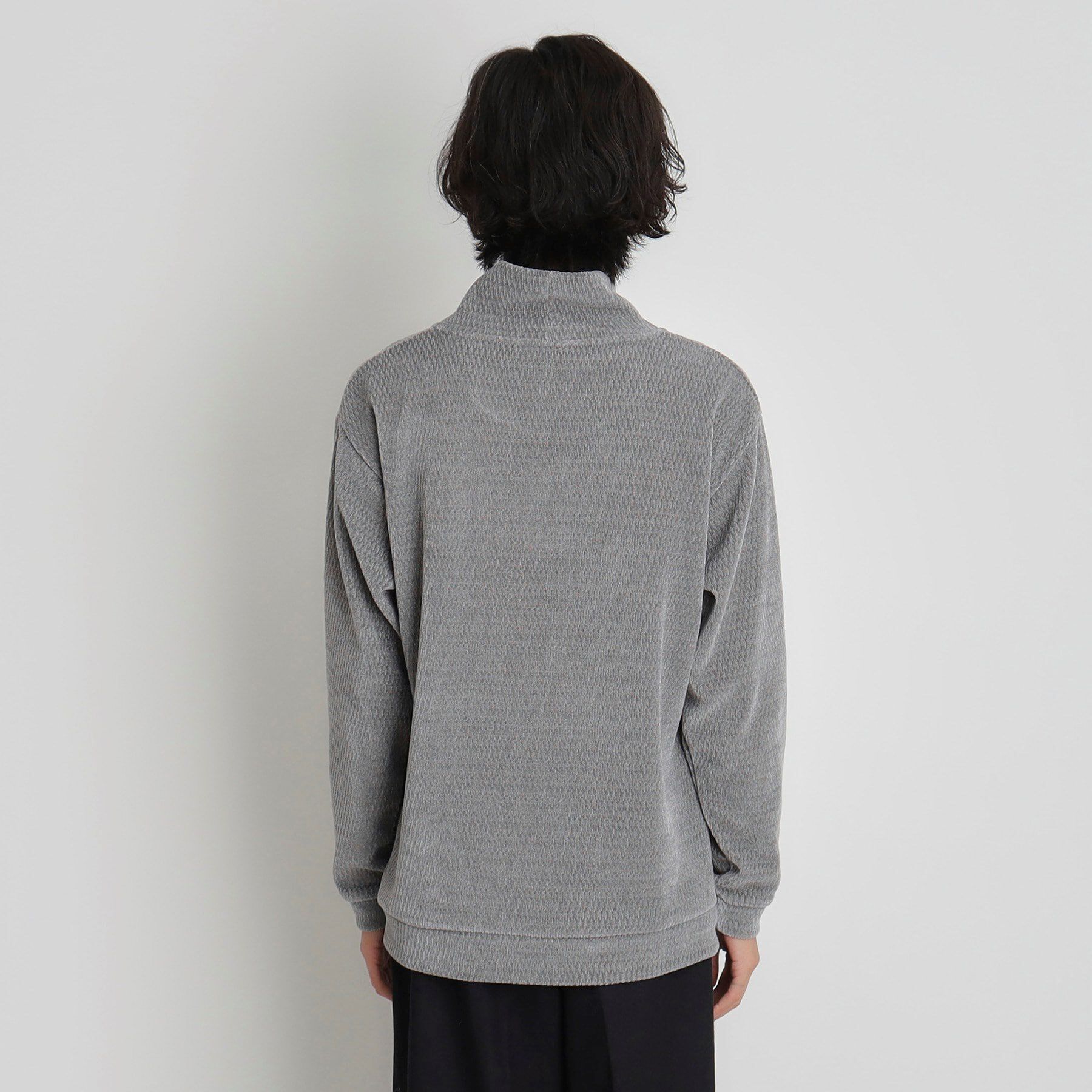 THE SHOP TK「シェニールハイネックプルオーバー」|Tシャツ・カットソー|