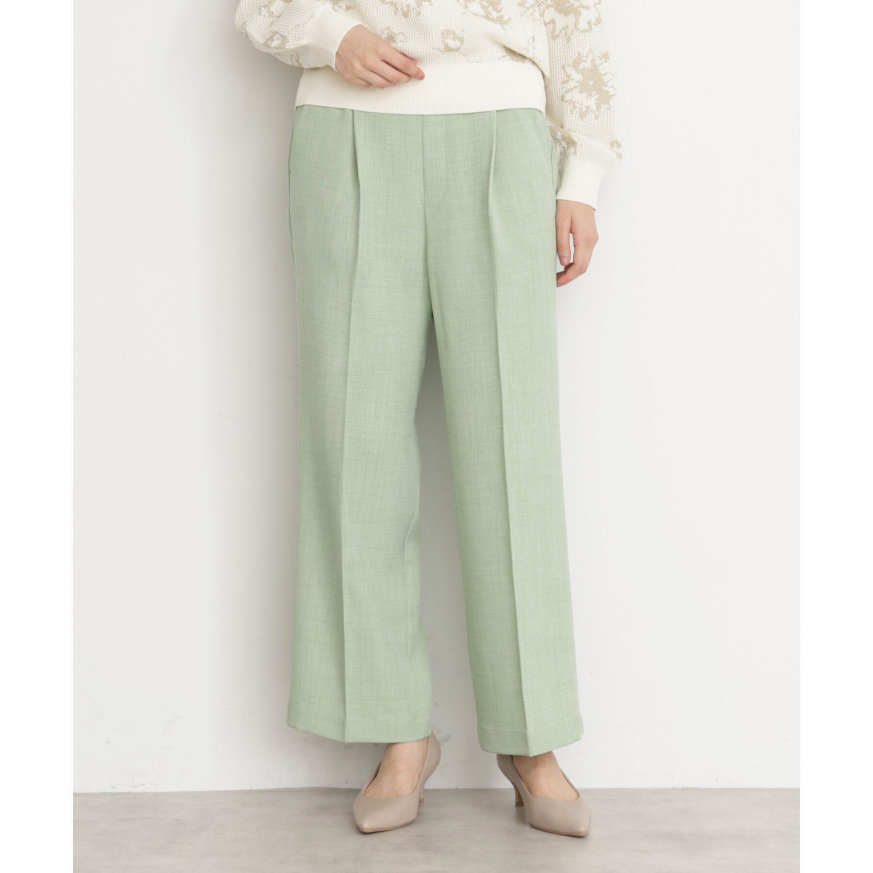 THE SHOP TK「【CAVIAN】ベーシックワイドパンツ/洗濯機OK」|その他|