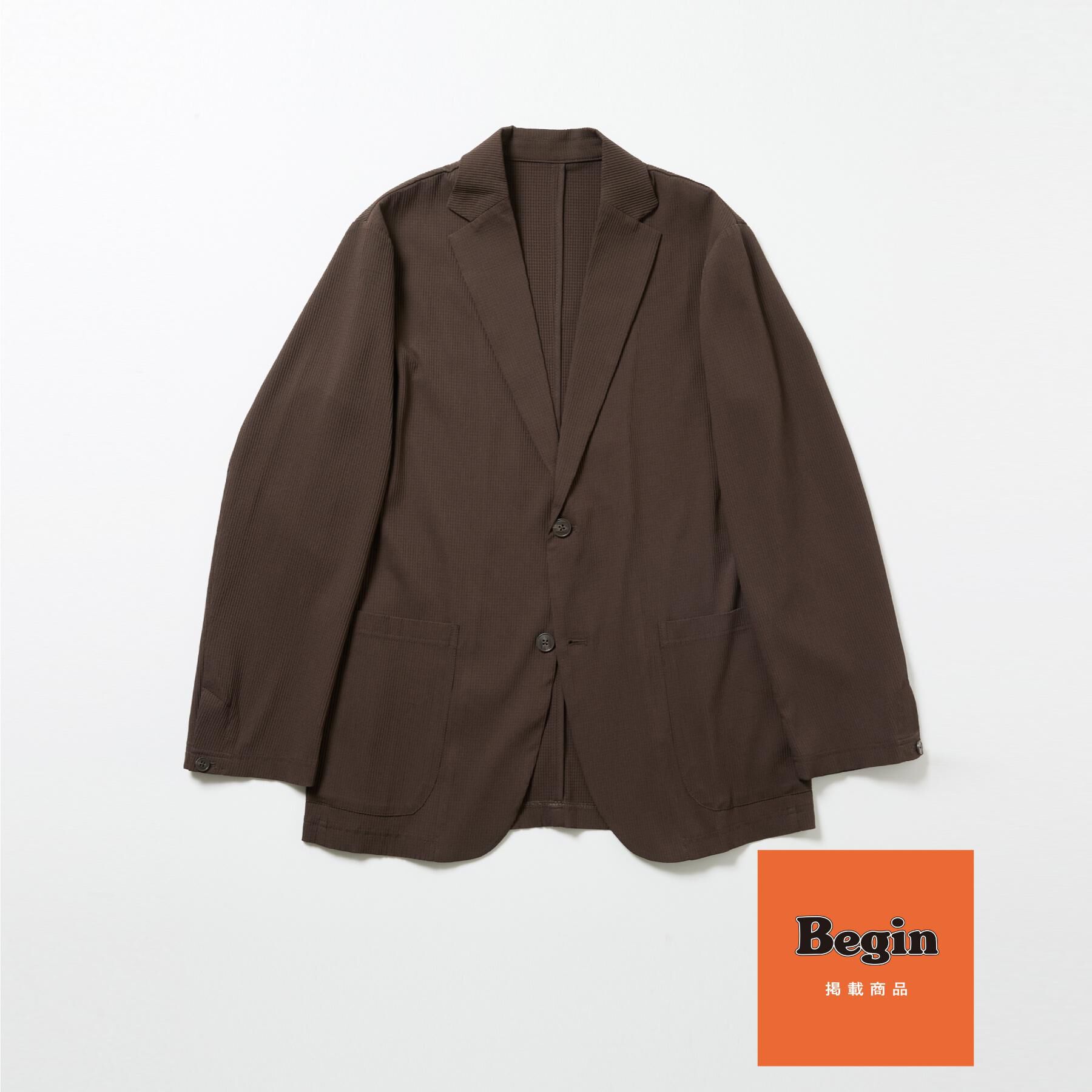THE SHOP TK「【Begin/ビギン10月号掲載】楊柳スマートジャケット　軽量/洗濯機OK/セットアップ可」|テーラードジャケット|