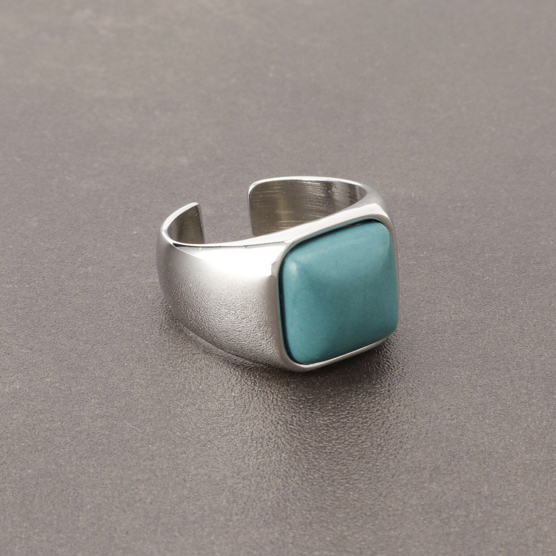 THE SHOP TK「ストーンシグネットリング」|リング|