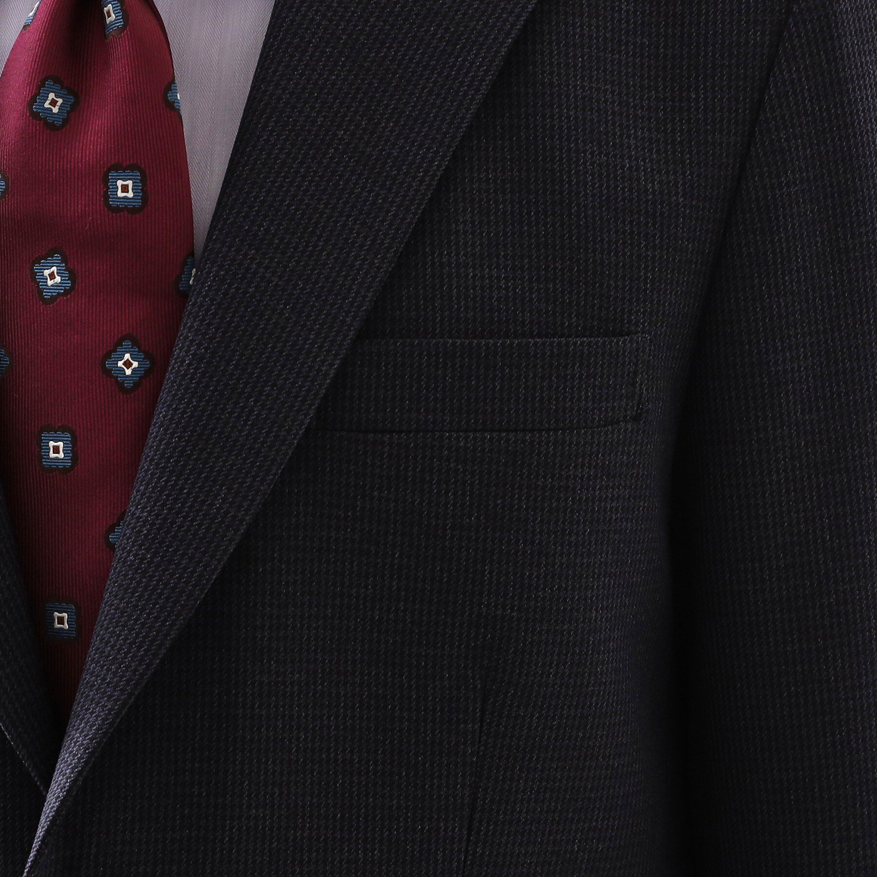 THE SHOP TK「ハウンドトゥースジャケット 【洗濯機OK/セットアップ可】」|テーラードジャケット|