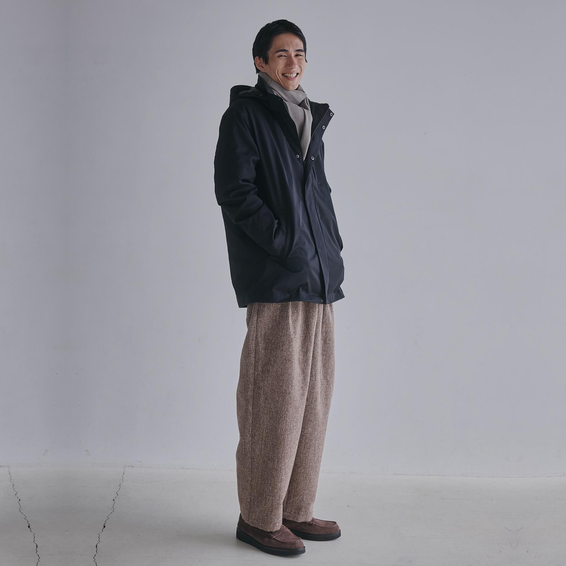 THE SHOP TK「【3WAY】中綿ライナー付き カルゼコート　洗濯機OK/ON・OFF対応」|その他|