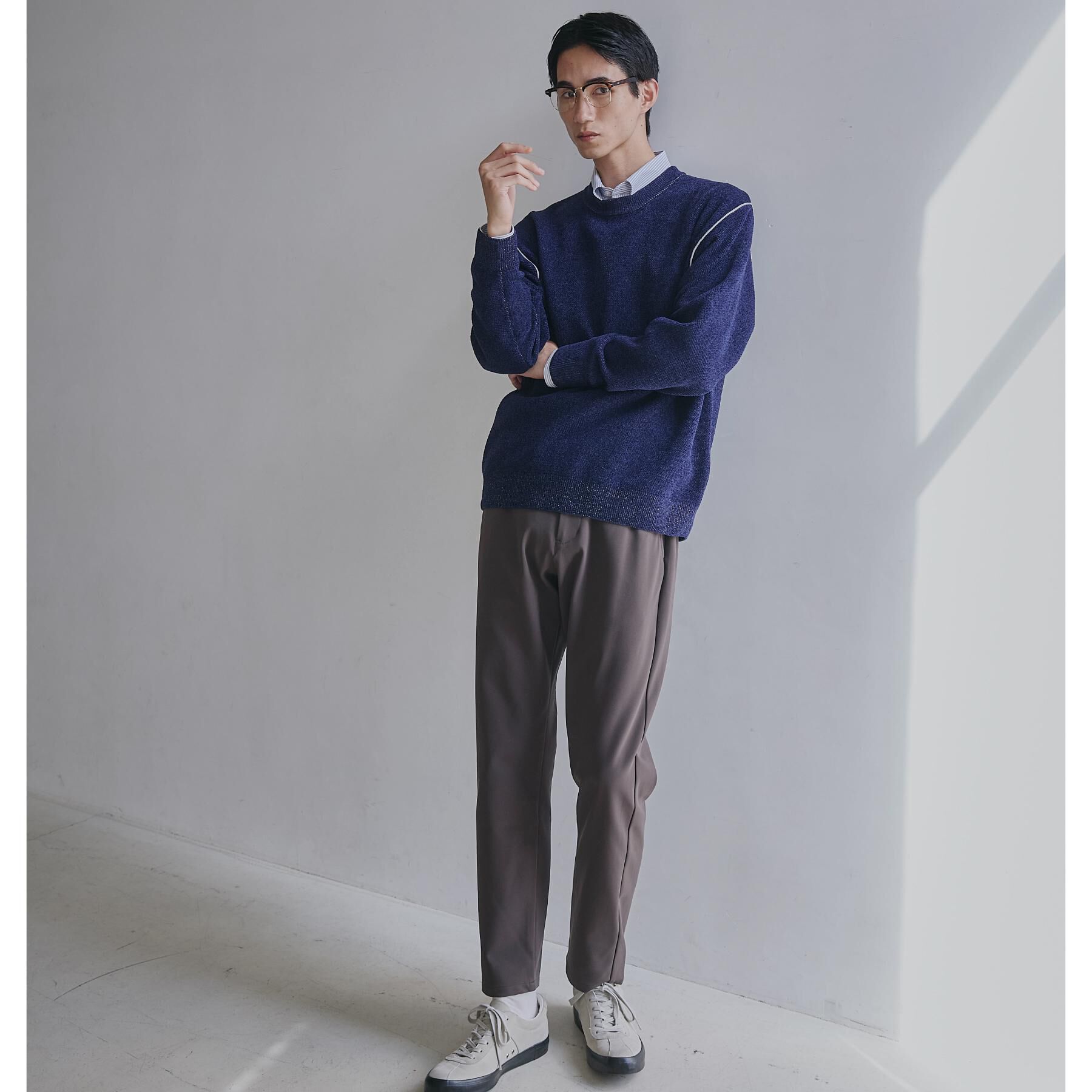 THE SHOP TK「【大人の上品カジュアルを叶える】ハグするニット 洗濯機OK／6色展開」|ニット・セーター|