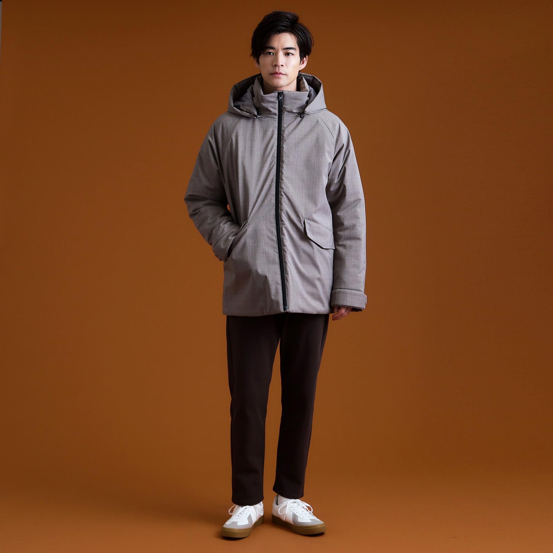 THE SHOP TK「【軽くて、暖かい】SORONA／ソロナ 中綿ブルゾン 防風/軽量/洗濯機OK/フード脱着可」|ブルゾン・スタジャン|