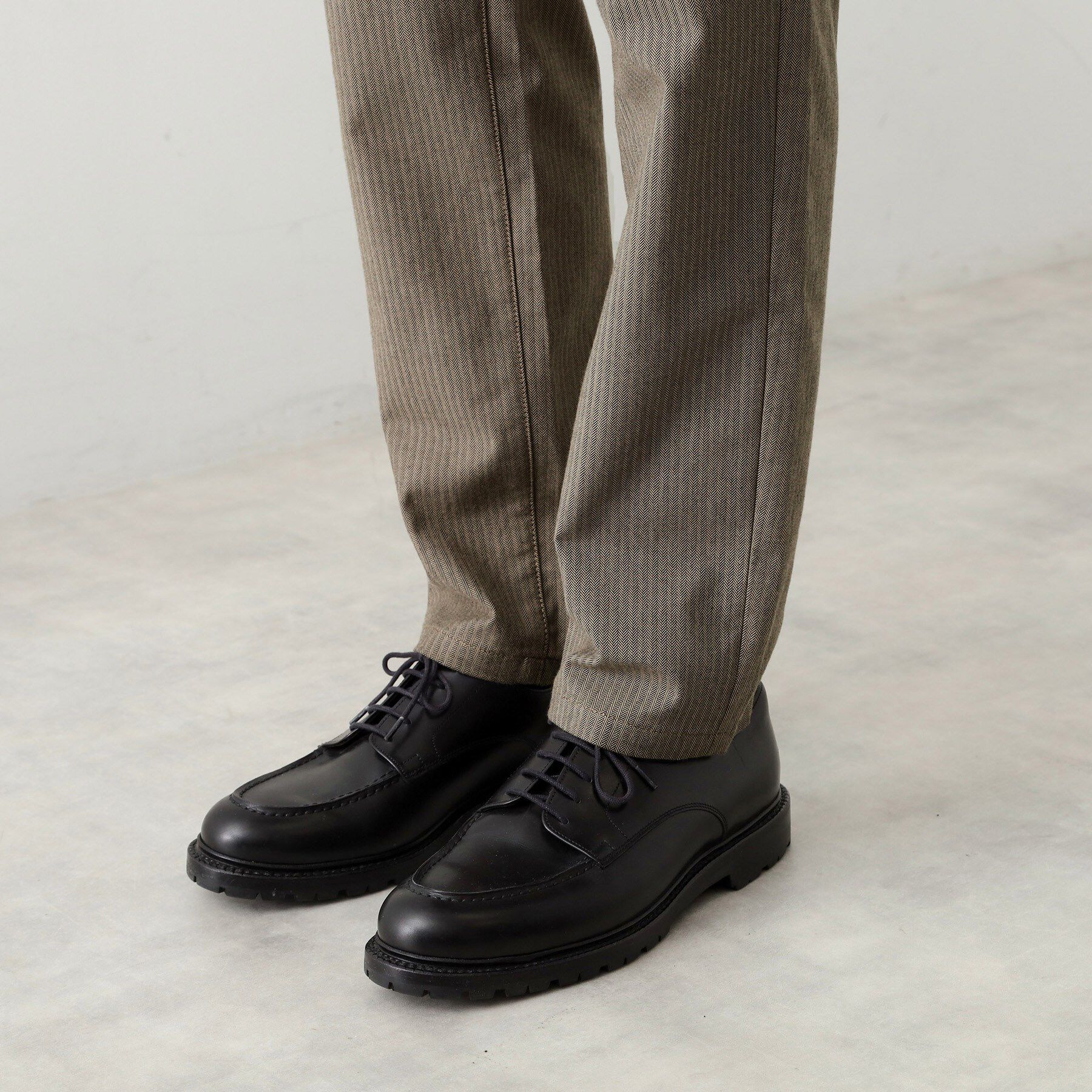 THE SHOP TK「7DAYSヘリンボンパンツ WARM【裏起毛/ストレッチ/洗濯機OK】」|その他|