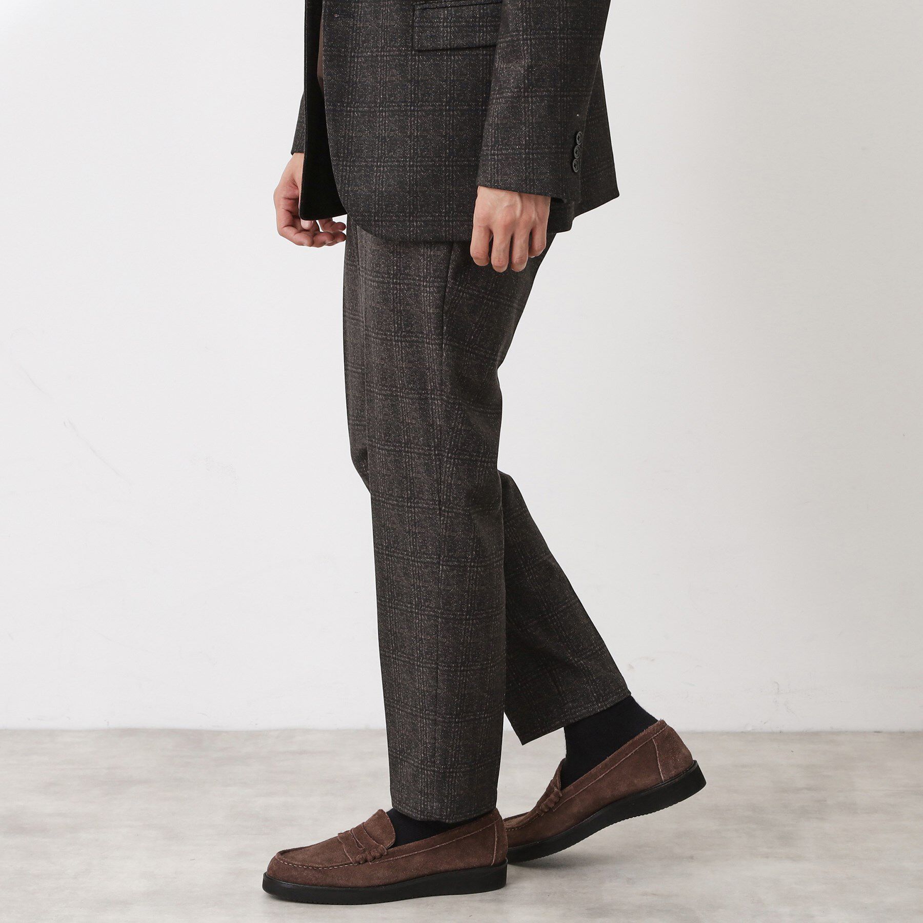 THE SHOP TK「起毛TRジャージスラックス【洗濯機OK／ストレッチ／セットアップ可】」|その他|