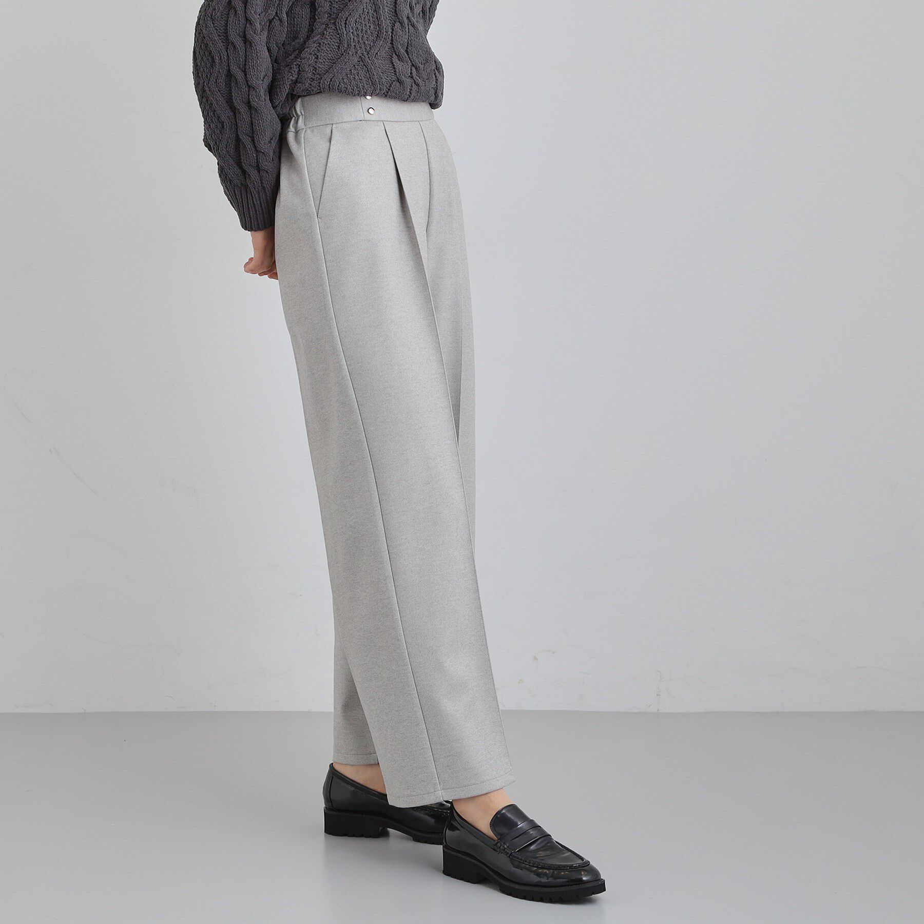 THE SHOP TK「ピンタックワイドパンツ」|その他|