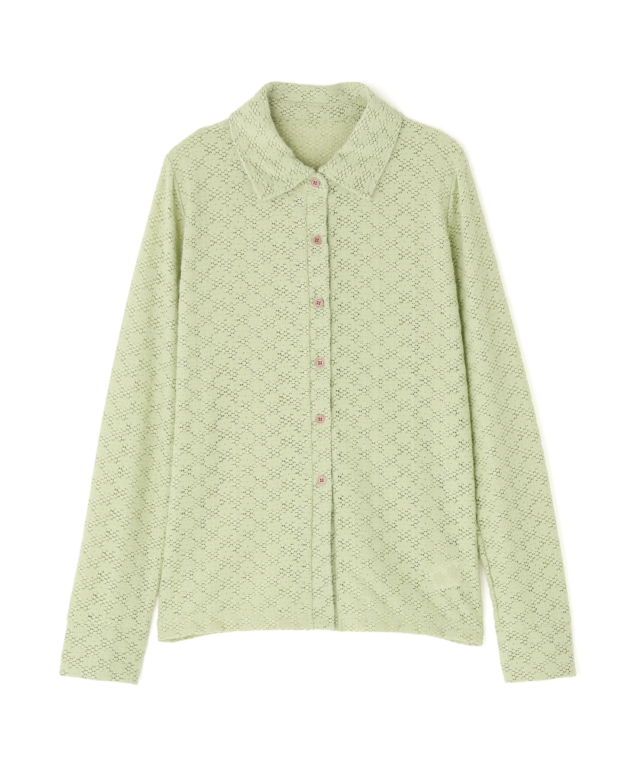  「起毛レースシャツ」|Tシャツ・カットソー|