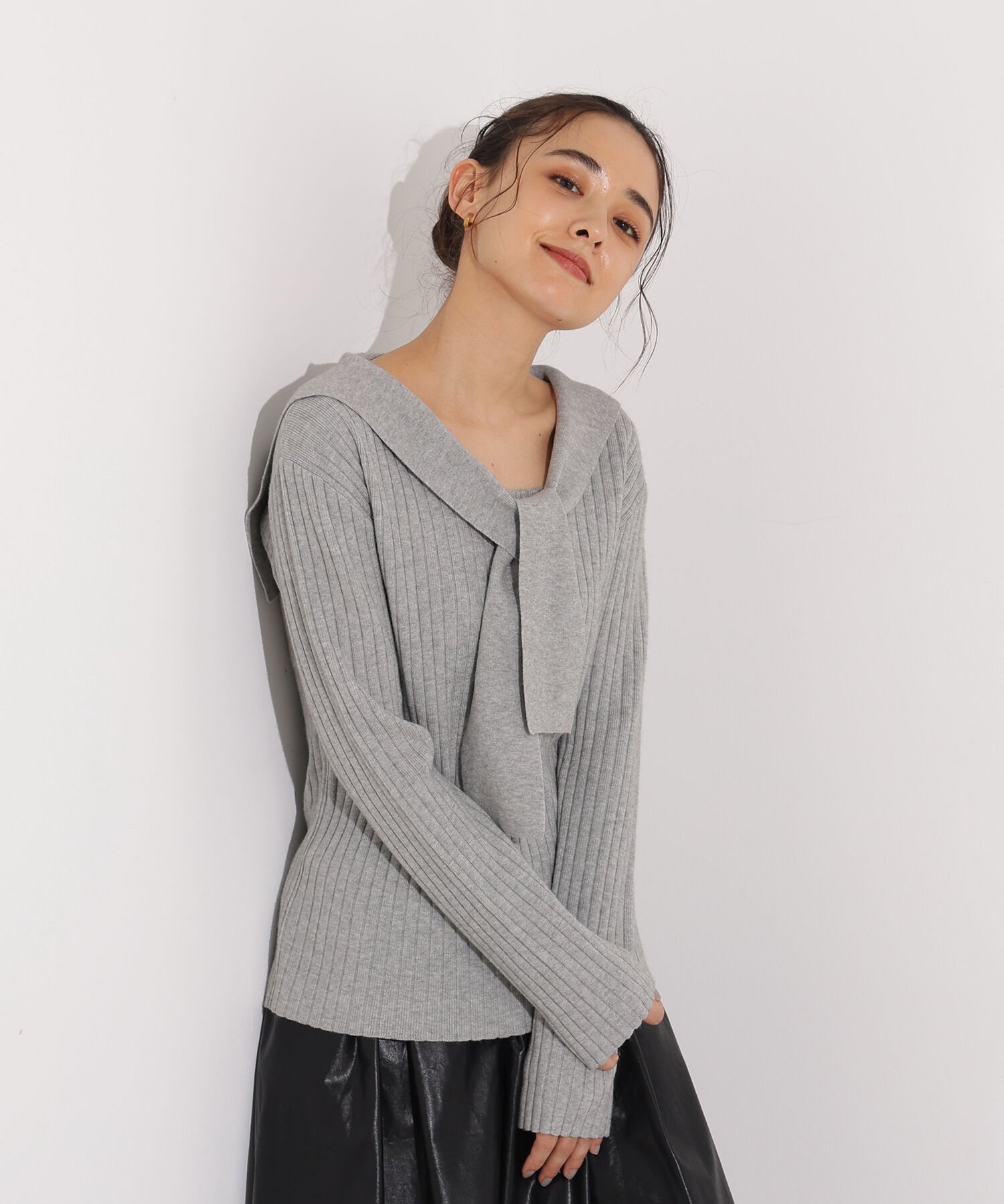  「セーラーカラーニット」|ニット・セーター|