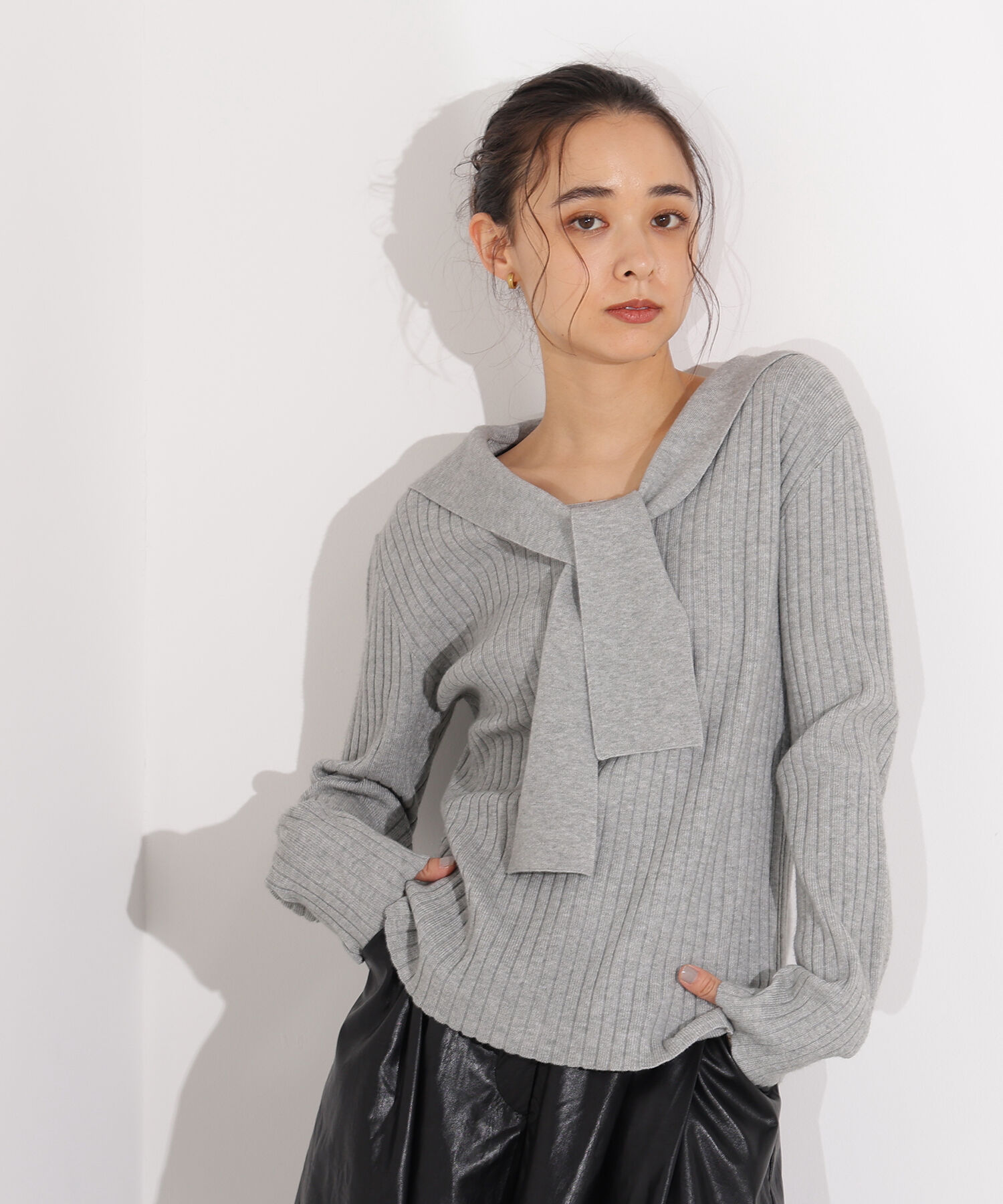  「セーラーカラーニット」|ニット・セーター|