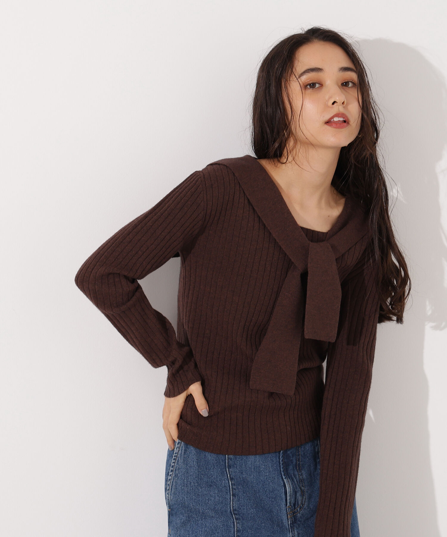  「セーラーカラーニット」|ニット・セーター|