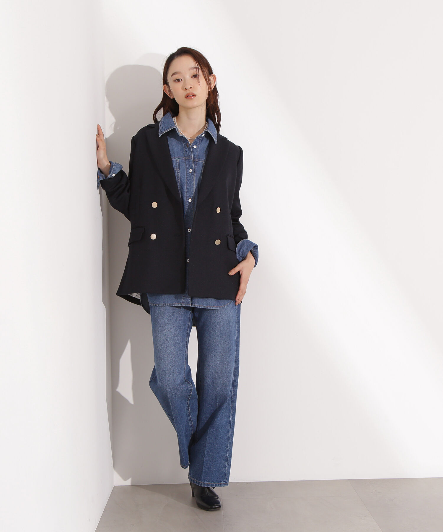  「ダブルブレストテーラードジャケット」|その他|