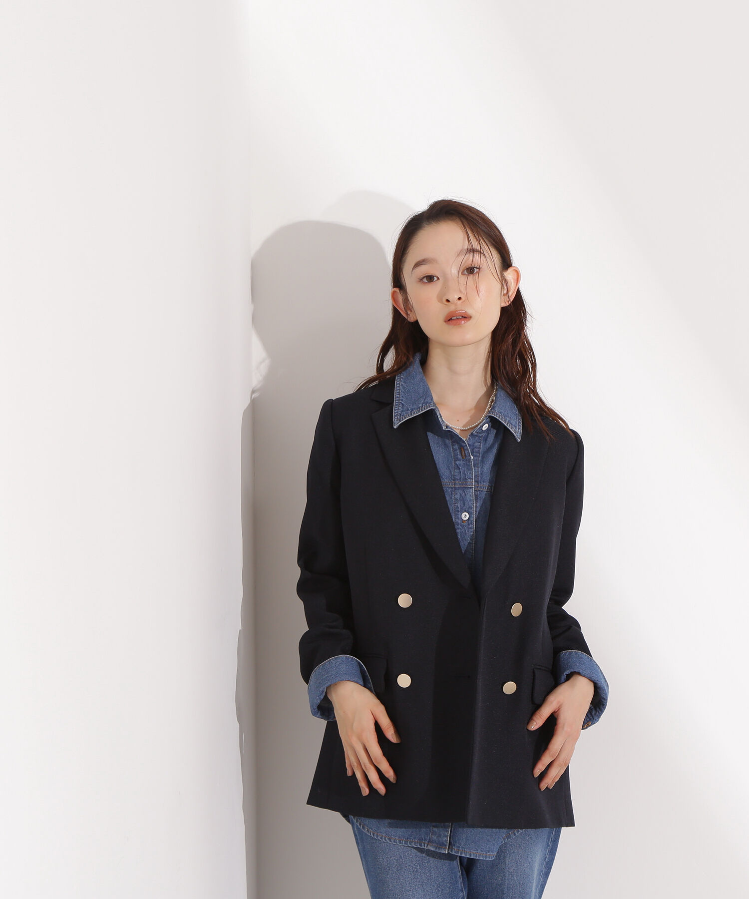  「ダブルブレストテーラードジャケット」|その他|