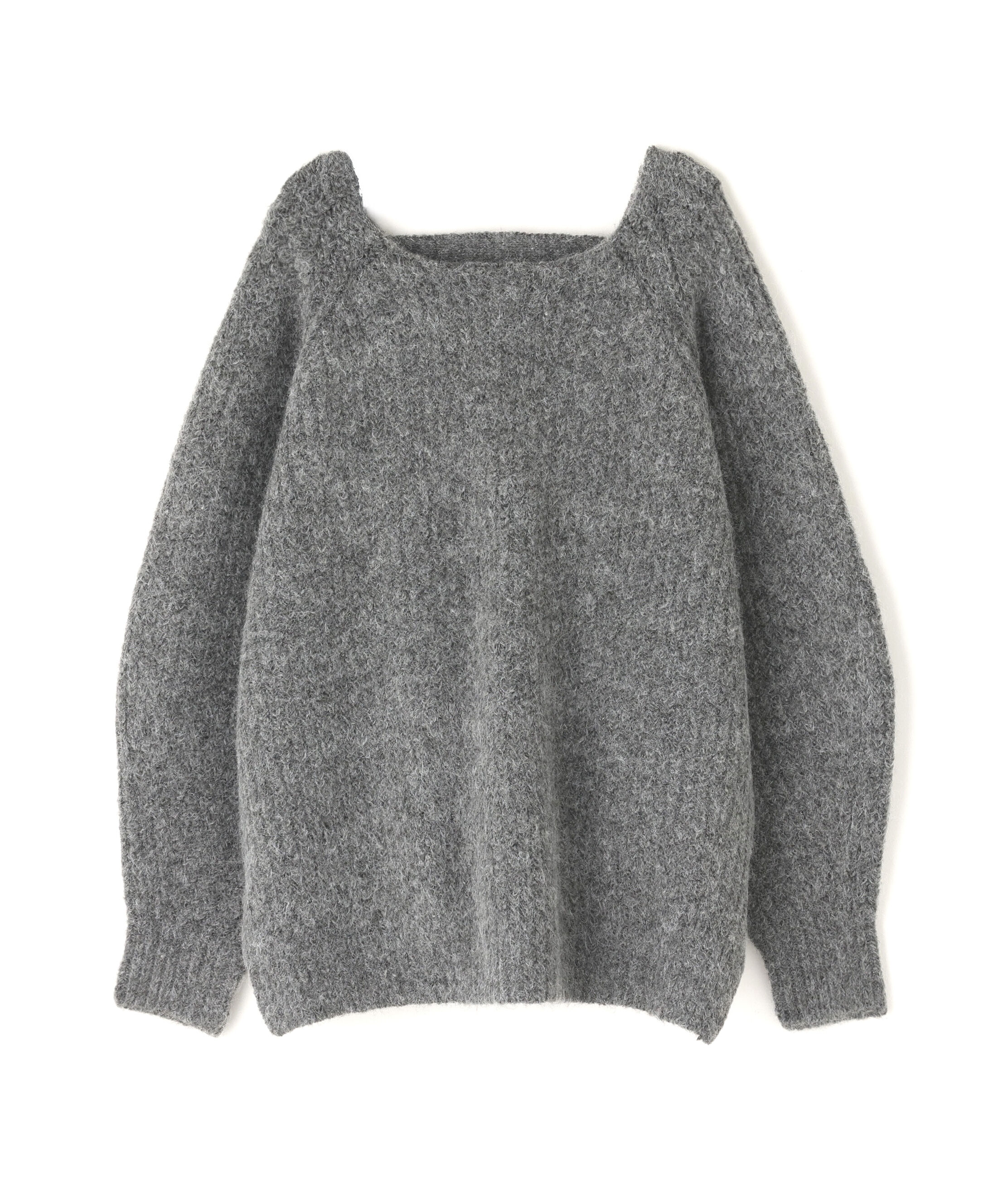  「バックシャンボクシーニット」|ニット・セーター|