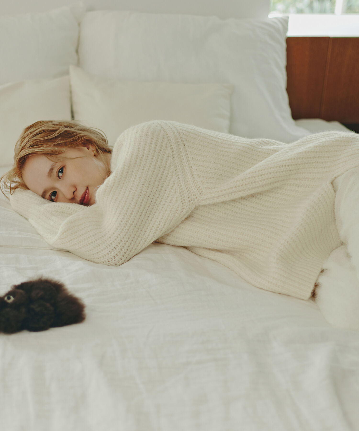  「バックシャンボクシーニット」|ニット・セーター|