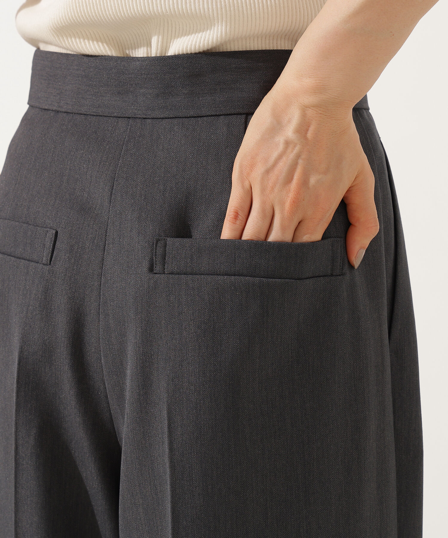  「ツータックワイドパンツ」|その他|