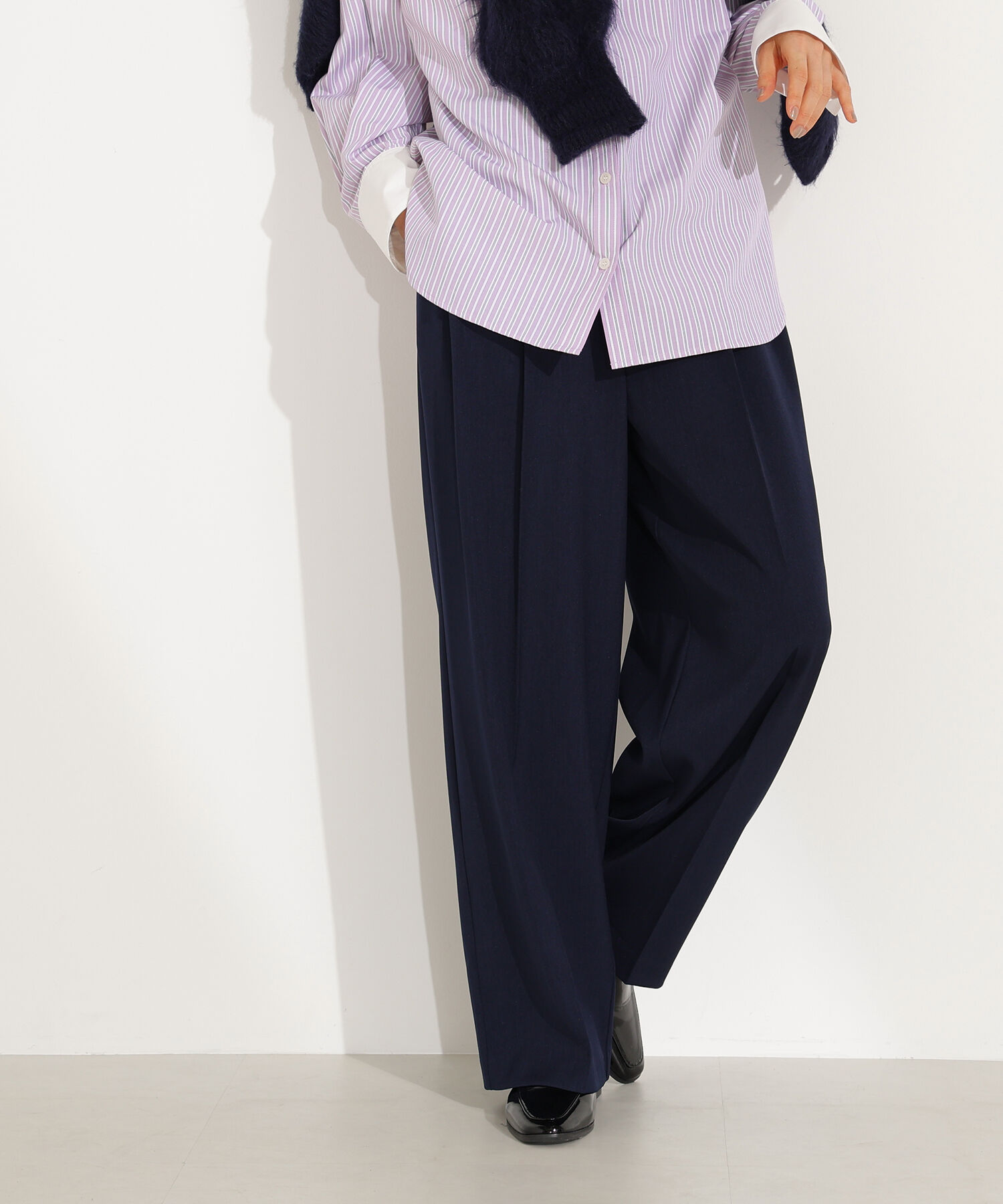  「ツータックワイドパンツ」|その他|