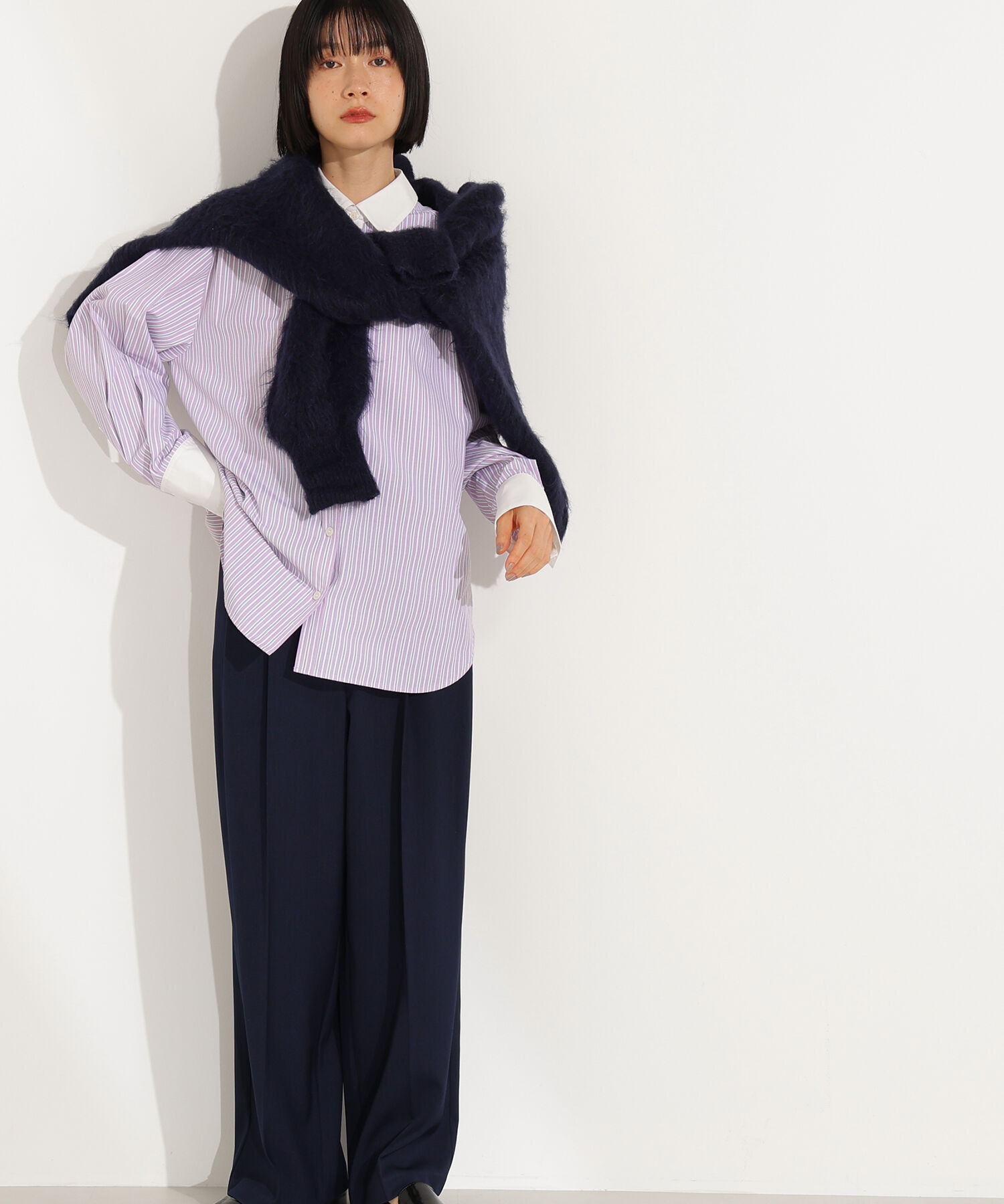  「ツータックワイドパンツ」|その他|