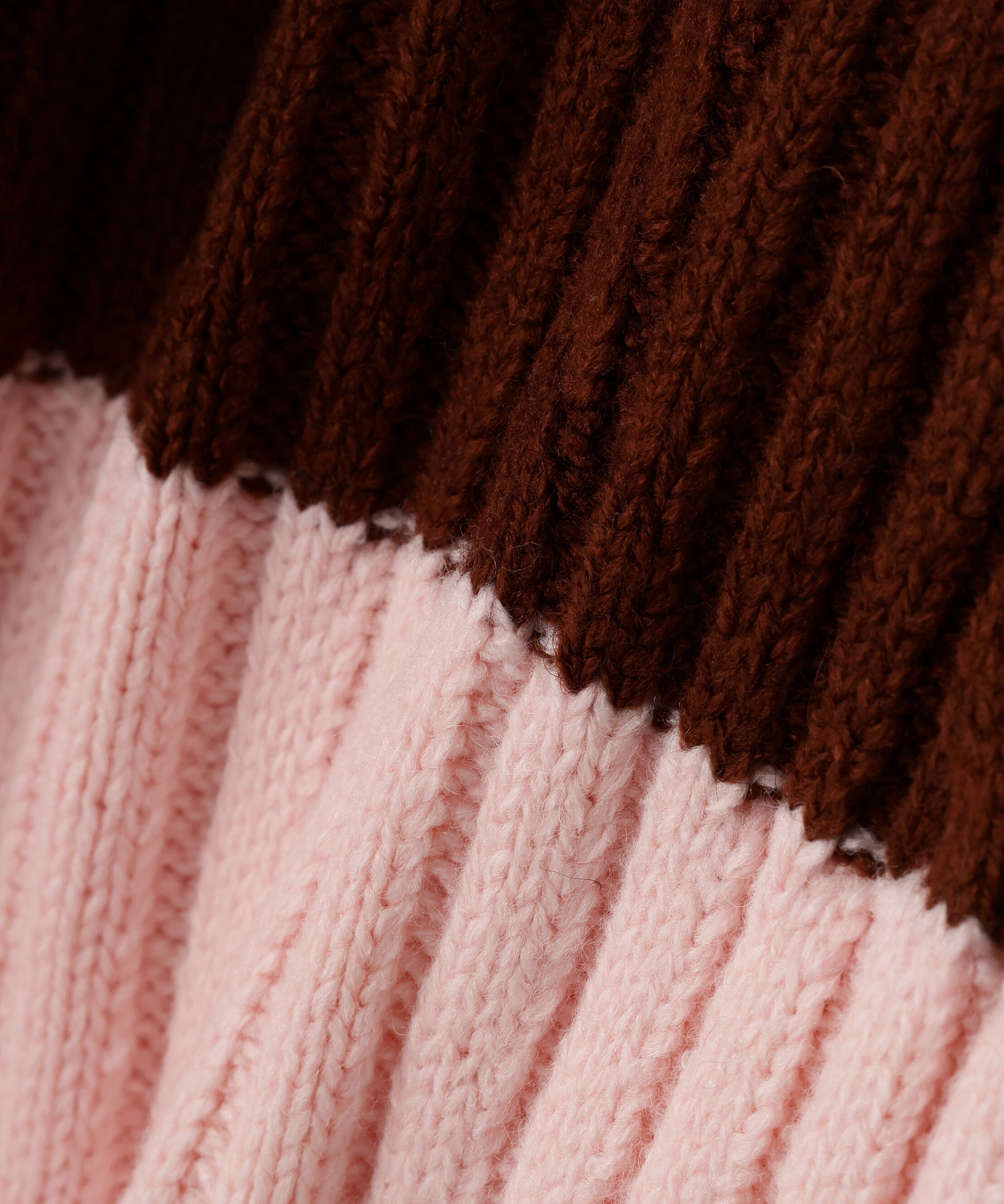  「カラーブロッキングカーディガン」|ニット・セーター|