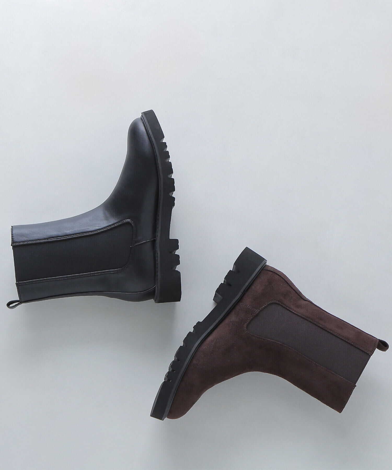  「サイドゴアチェルシーブーツ」|その他|ダークブラウ 1