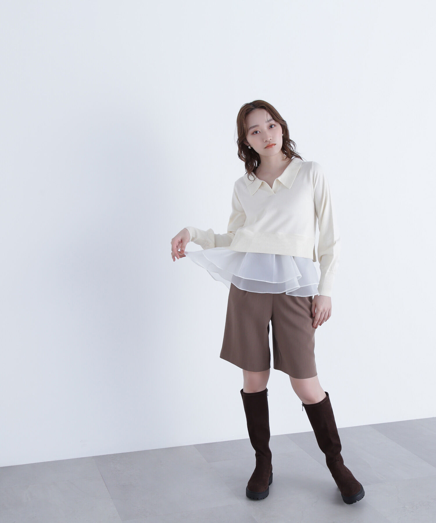  「ハイウエストショートパンツ」|その他|