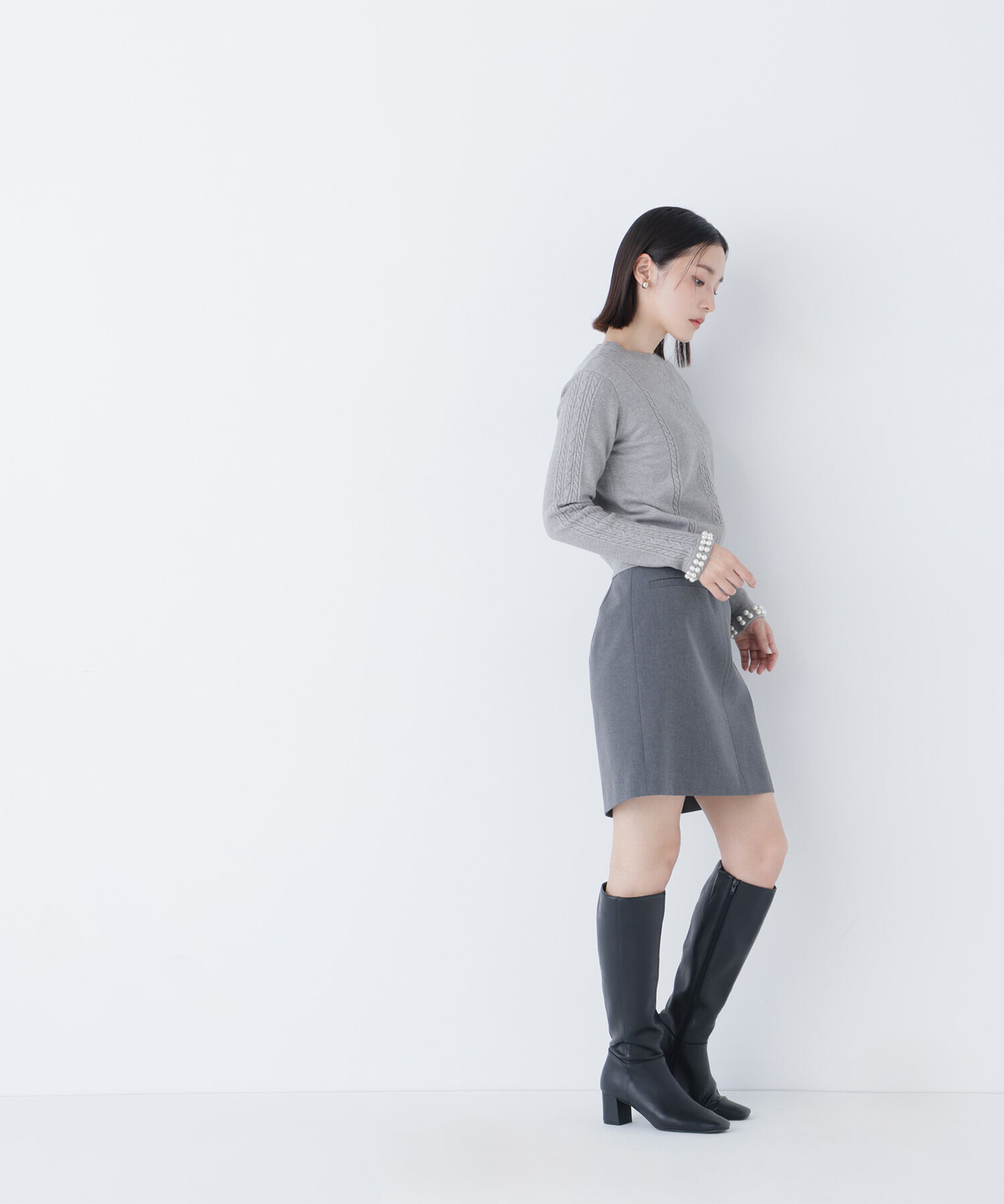  「パールブレスレットニット」|ニット・セーター|