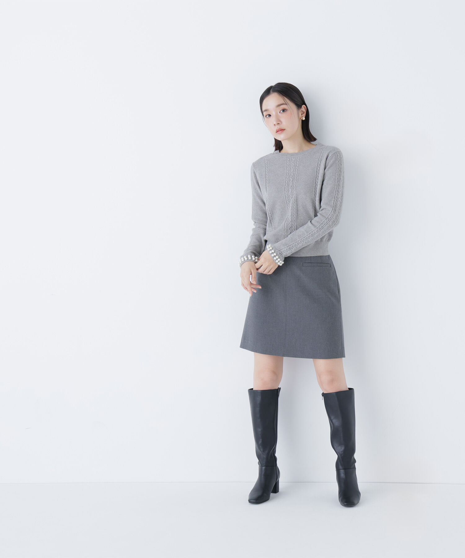  「パールブレスレットニット」|ニット・セーター|