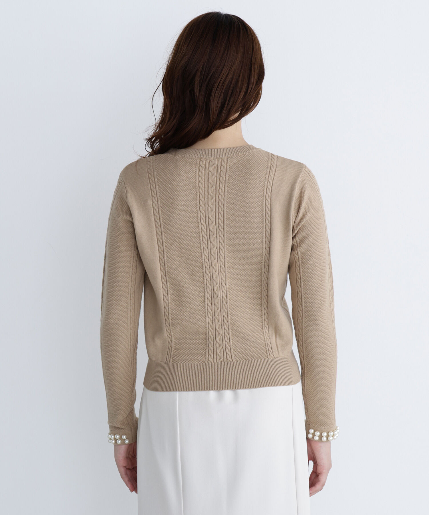  「パールブレスレットニット」|ニット・セーター|