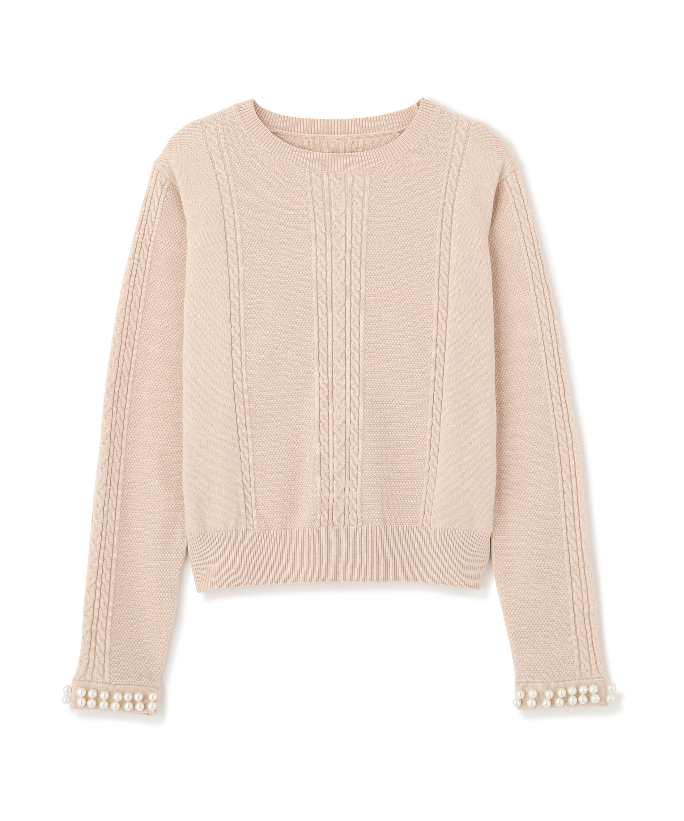  「パールブレスレットニット」|ニット・セーター|