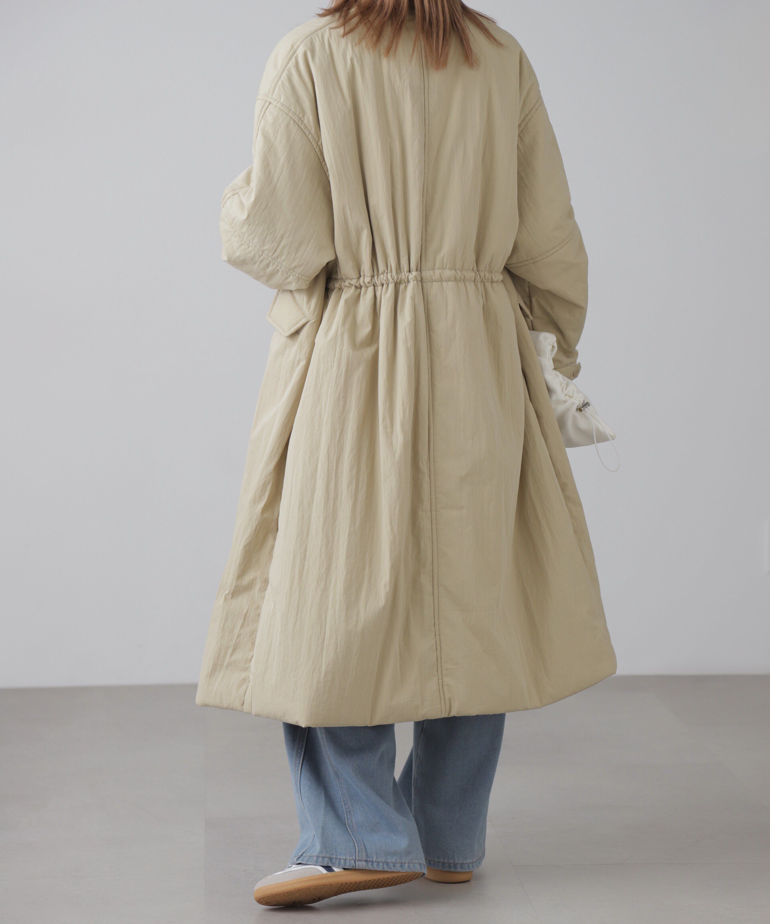  「中綿ロングミリタリーコート」|その他|