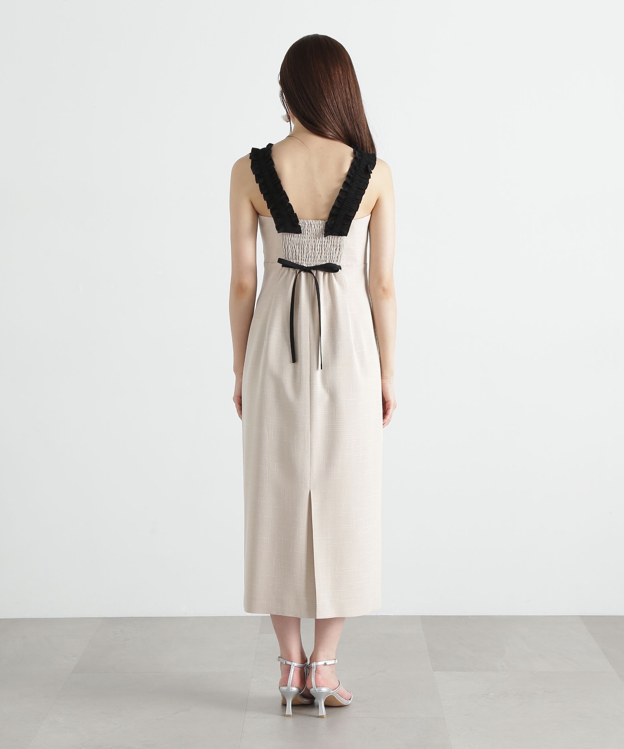 PROPORTION BODY DRESSING「ショルダーフリルワンピース」|ワンピース|