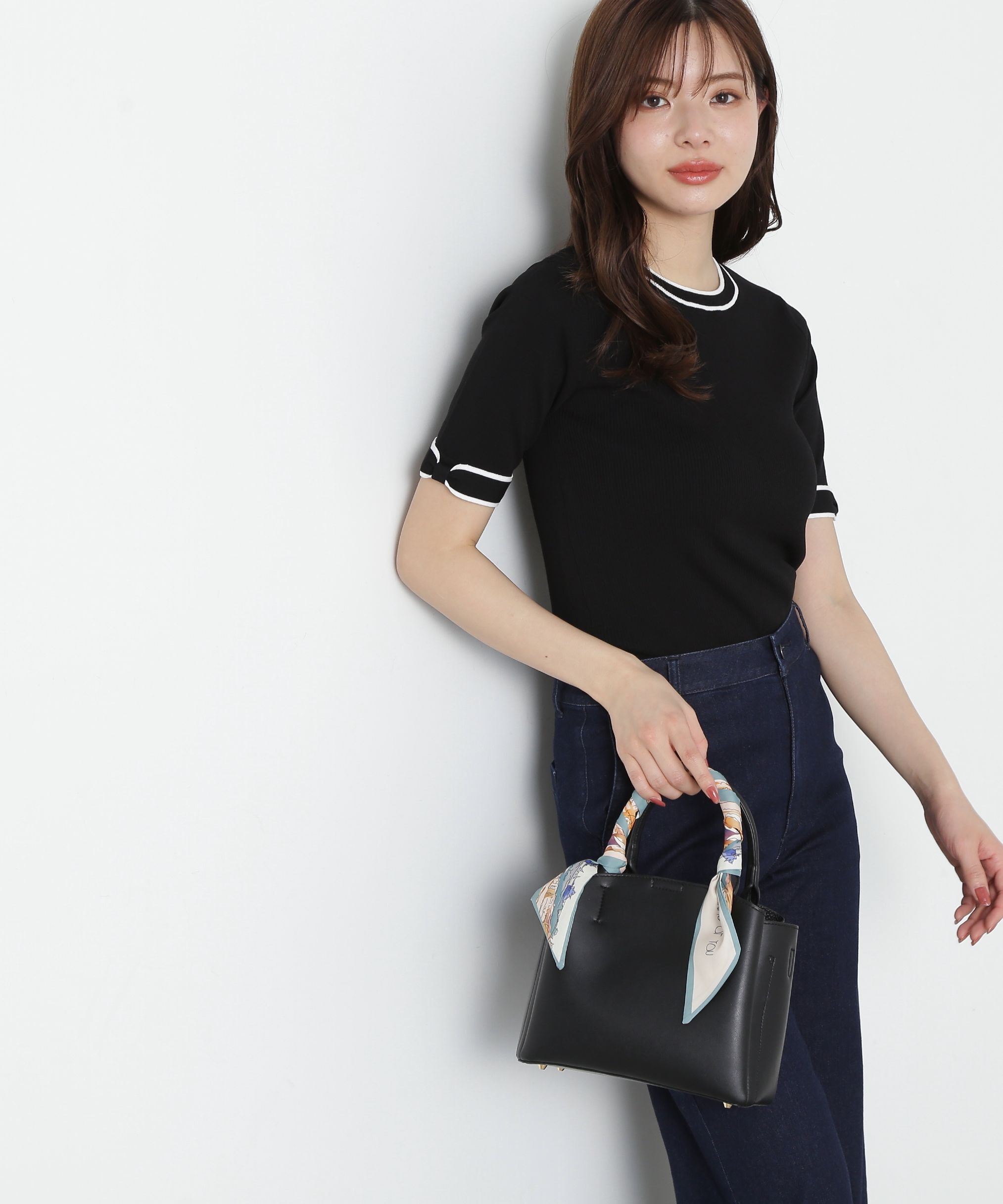 PROPORTION BODY DRESSING「リボンポイントニット」|ニット・セーター|