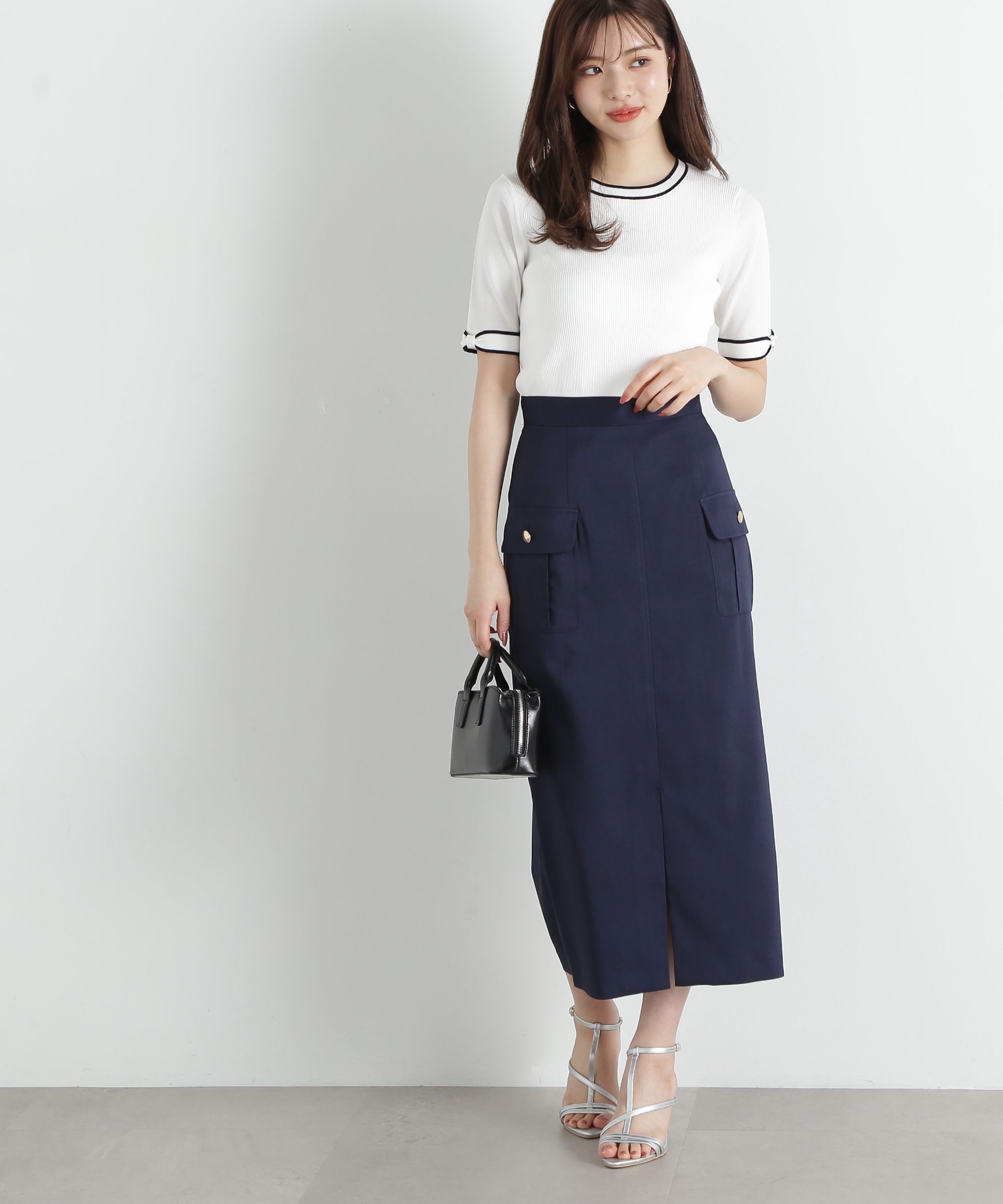 PROPORTION BODY DRESSING「リボンポイントニット」|ニット・セーター|