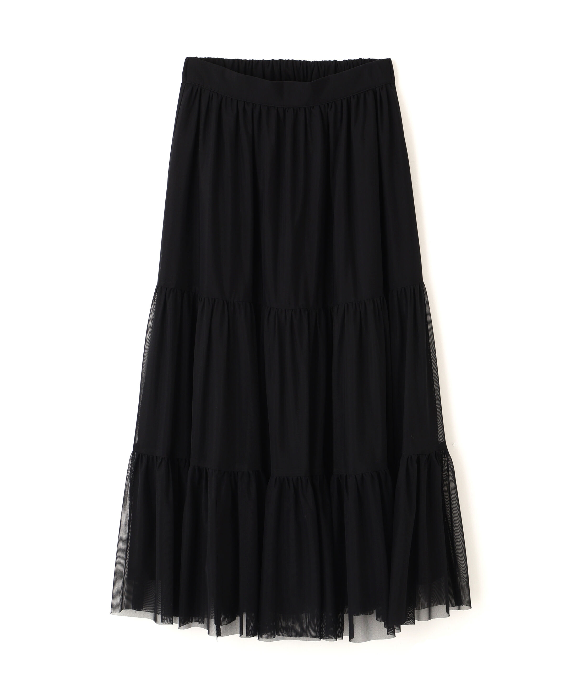 PROPORTION BODY DRESSING「チュールティアードスカート」|スカート|