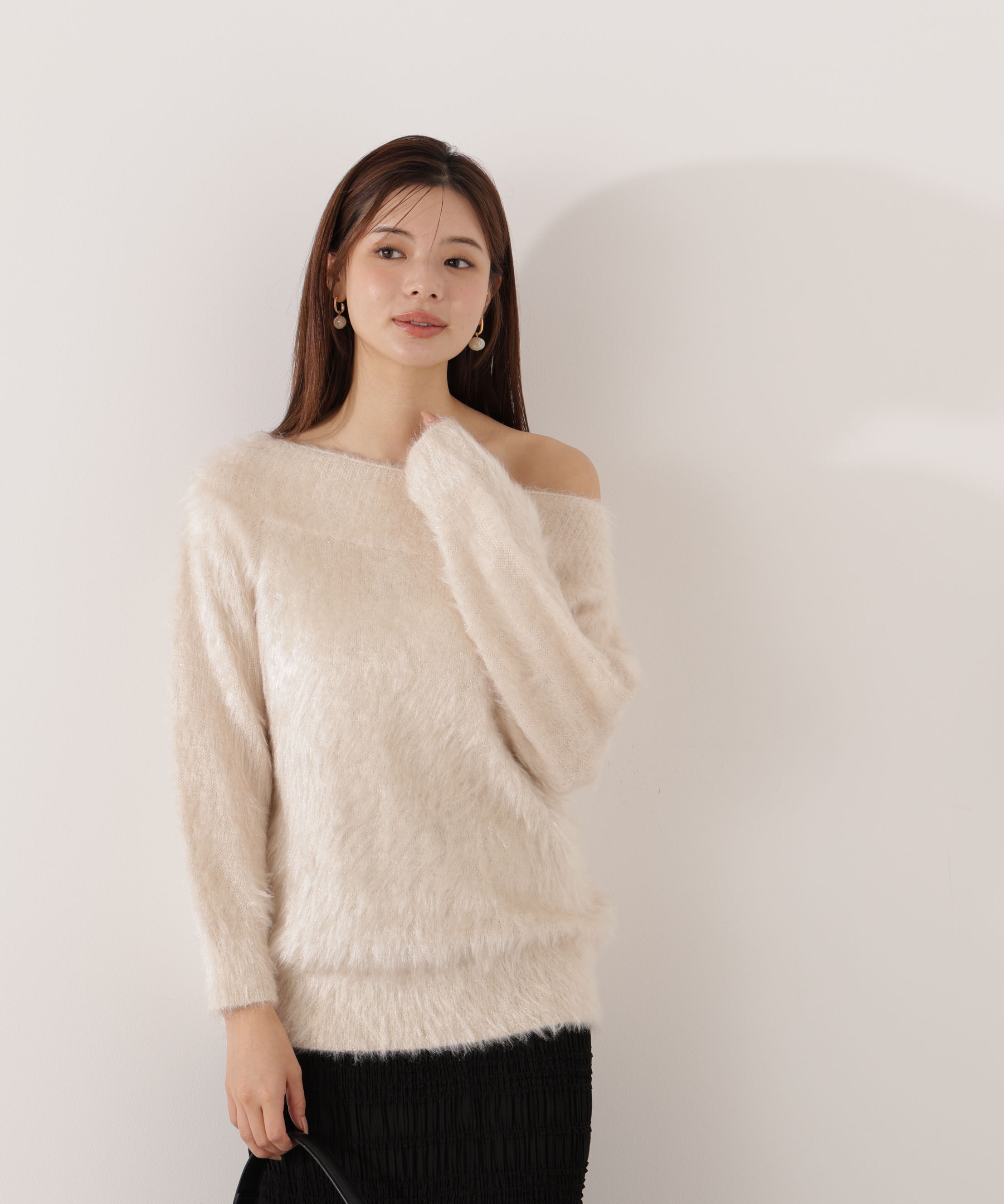 PROPORTION BODY DRESSING「ヘアリーニット 25AW」|ニット・セーター|