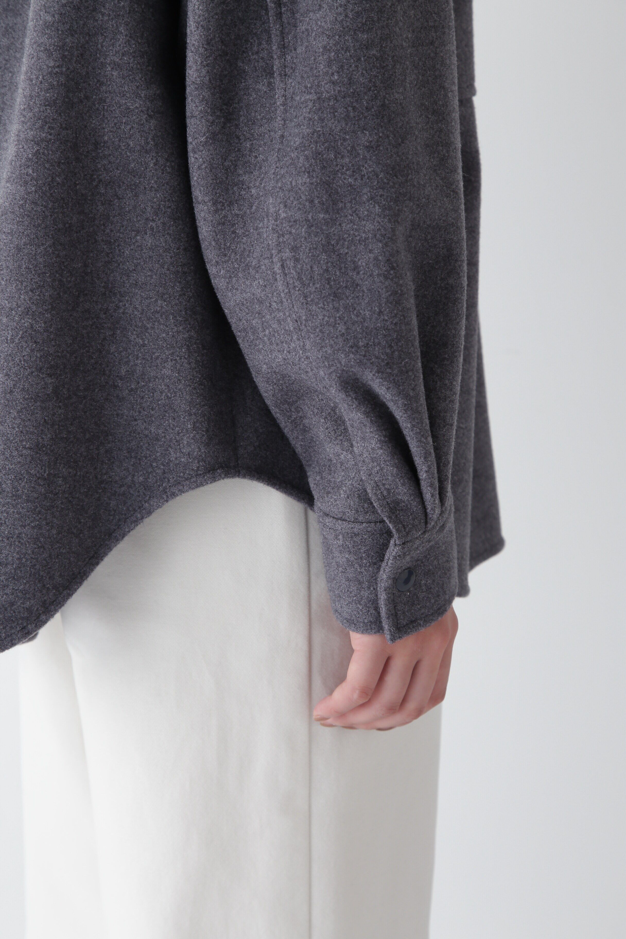  「◆メルトンジャージーＣＰＯシャツ」|シャツ・ブラウス|