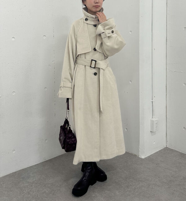 archives「２ｗａｙウールトレンチコート」|ダッフルコート|