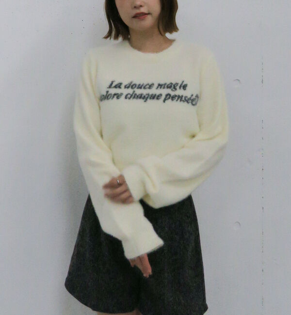 archives「フェザーロゴＪＱニットプルオーバー」|ニット・セーター|