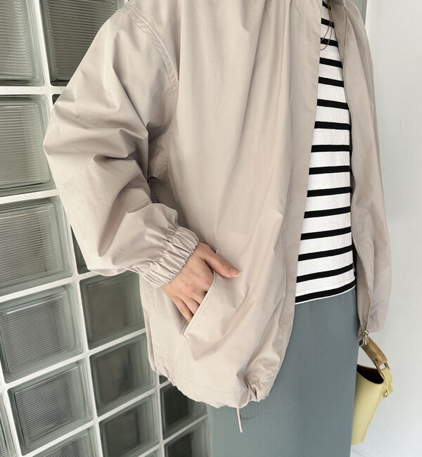 Doux archives「ネックギャザーブルゾン」|テーラードジャケット|