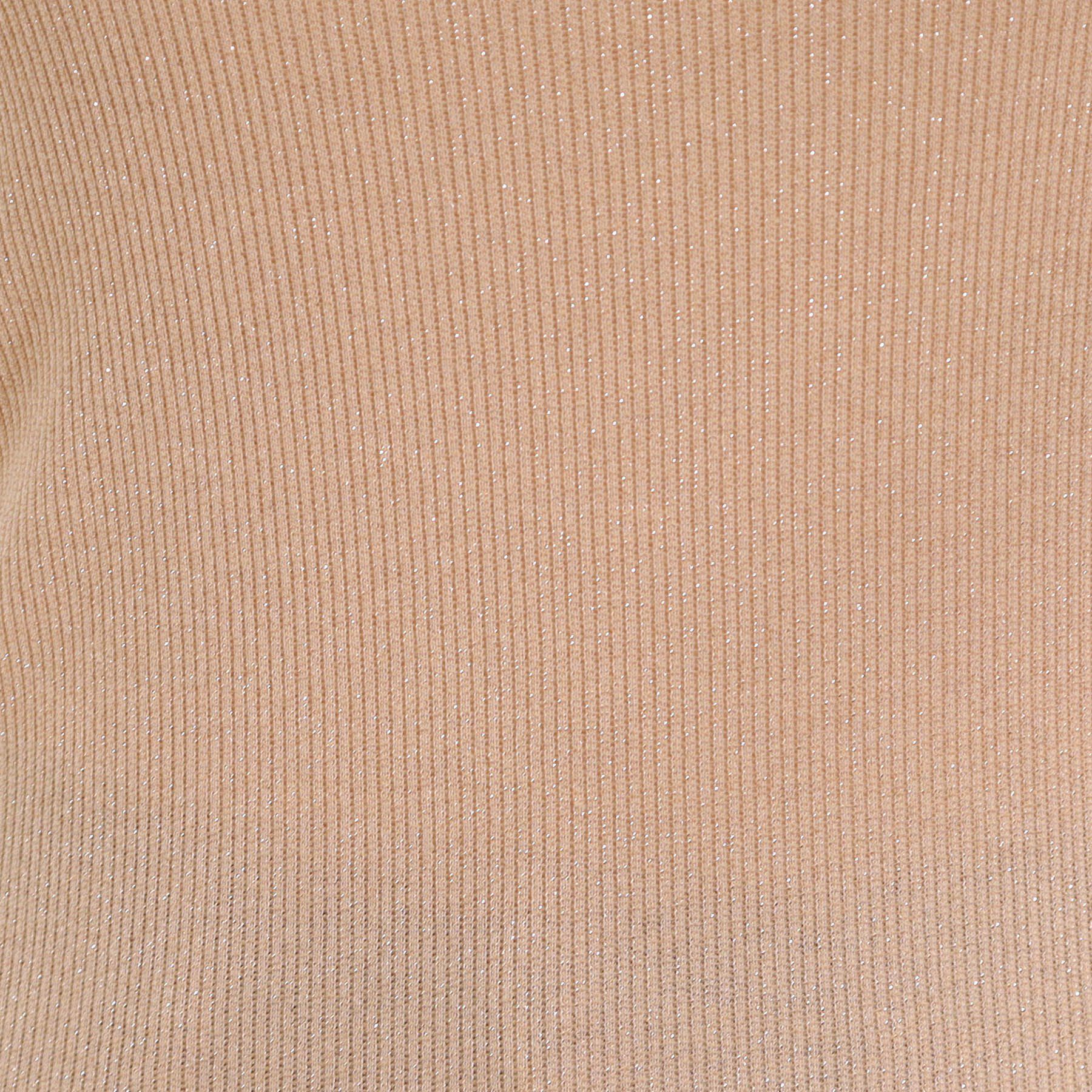 SHOO･LA･RUE「【S-LL】デコルテラインをきれいに魅せる ラメテレコタンクトップ」|キャミソール|