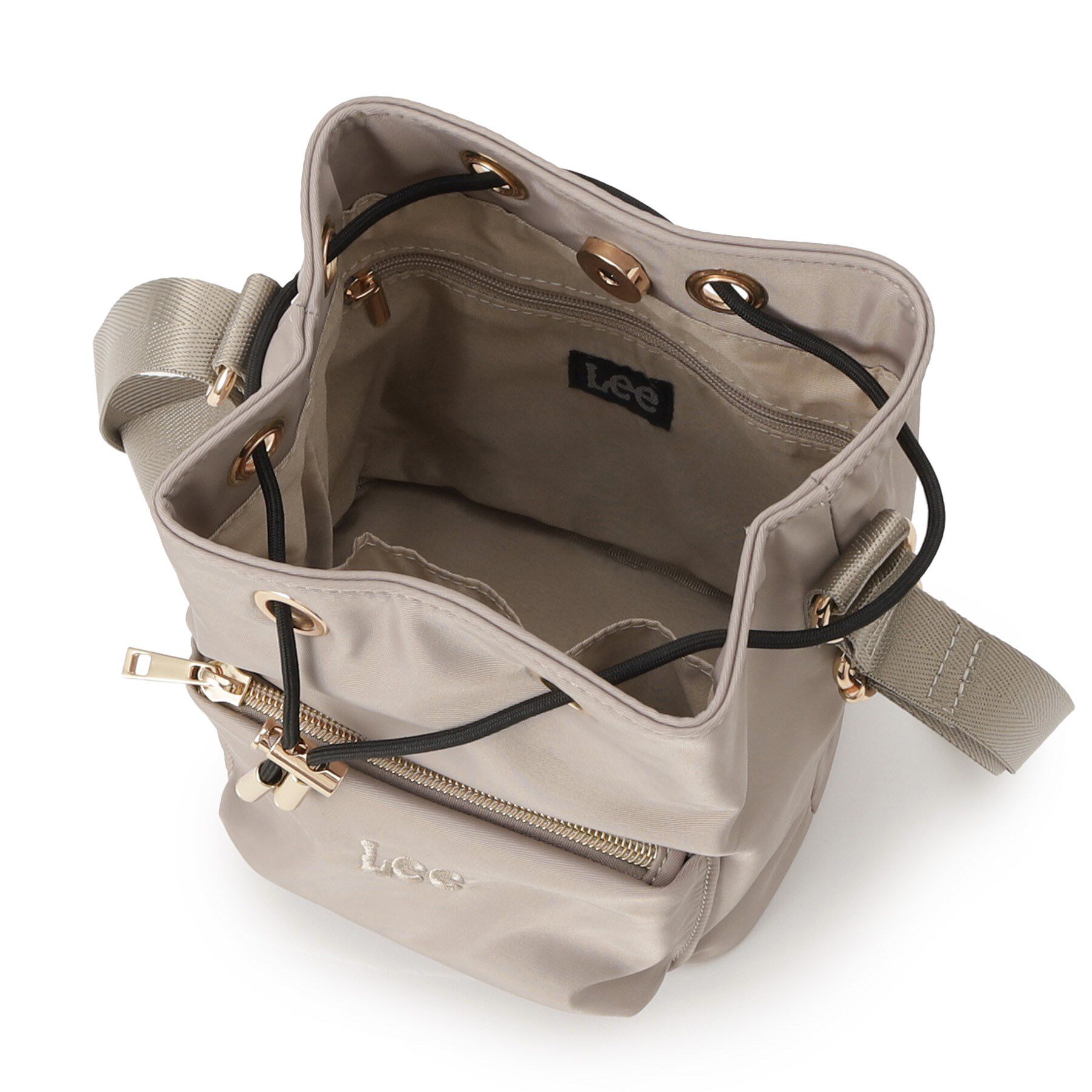 SHOO･LA･RUE「【Lee別注/撥水】巾着ショルダーバッグ」|ショルダー・メッセンジャー|