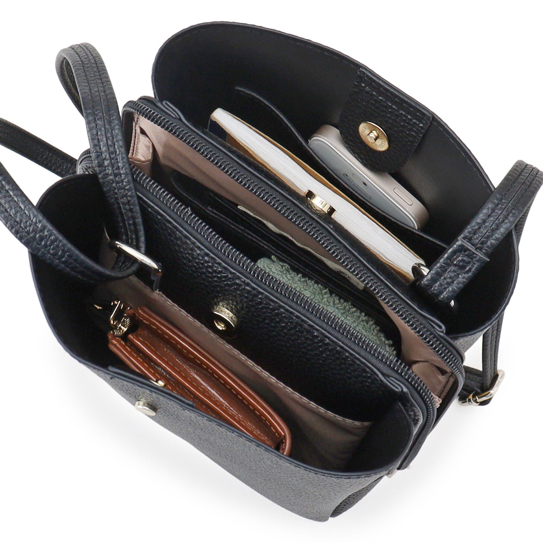 SHOO･LA･RUE「【軽量】ふわっと軽い3層ショルダーバッグ」|ショルダー・メッセンジャー|